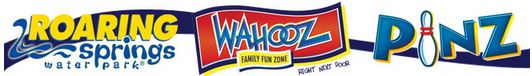 Roaring Springs Water Park; Wahooz Family Fun Zone; Pinz Bowling Center
